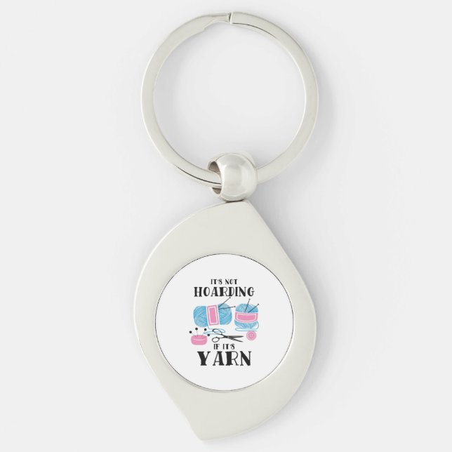 Crocheting Knitting Gifts  Key Ring (Front)