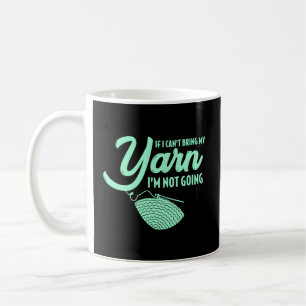 Crocheting Knitting Yarn Coffee Mug