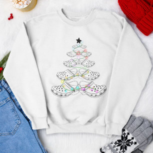 Crocin Around Christmas Tree Xmas Lights Sweatshirt