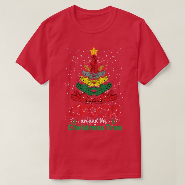 Crocin Around The Christmas Tree 183 T-Shirt (Design Front)
