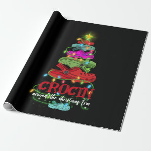 Crocin Around The Christmas Tree Gift Wrapping Paper