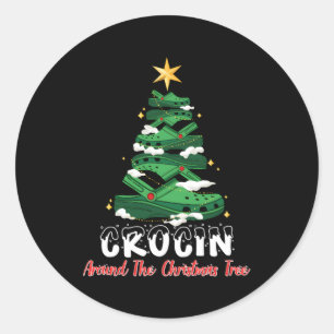 Crocin Around The Tree 2020 Classic Round Sticker
