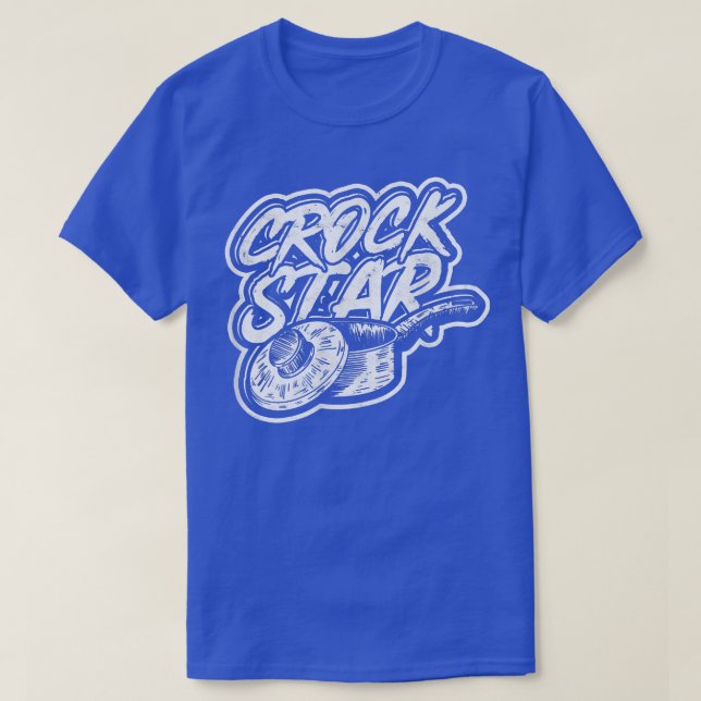CROCK STAR  Kitchen Food Cooking, Grilling and Bak T-Shirt (Design Front)