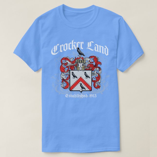 Crocker Land T-Shirt (Design Front)