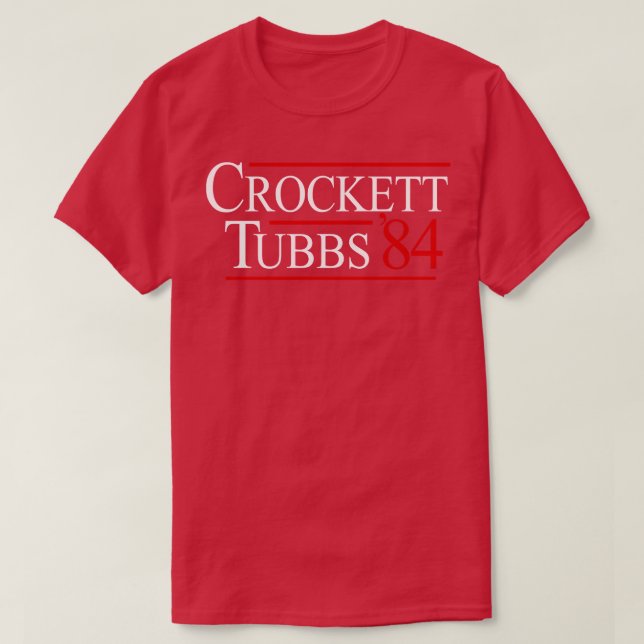 Crockett Tubbs 1984 T-Shirt (Design Front)