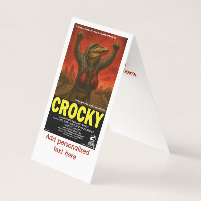 Crocky Classic Movie Parody (Front)
