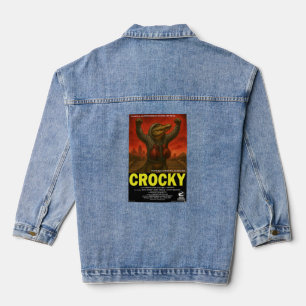 Crocky Classic Movie Parody Denim Jacket