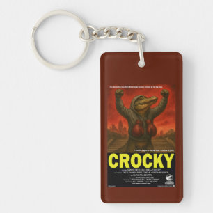 Crocky Classic Movie Parody Key Ring