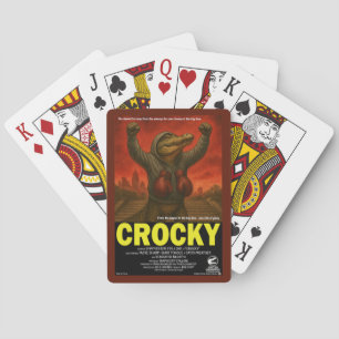 Crocky Classic Movie Parody Playing Cards