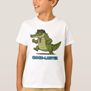 Croco-Lawyer: Justice with Style T-Shirt
