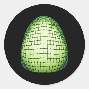 Crocodile Alligator Belly Halloween Costume Animal Classic Round Sticker