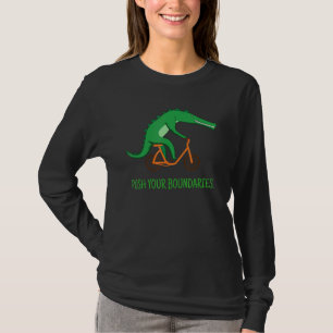 Crocodile Alligator Bicycle Reptile Animal T-Shirt