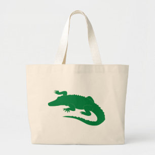 Crocodile Alligator Gator Reptile Large Tote Bag