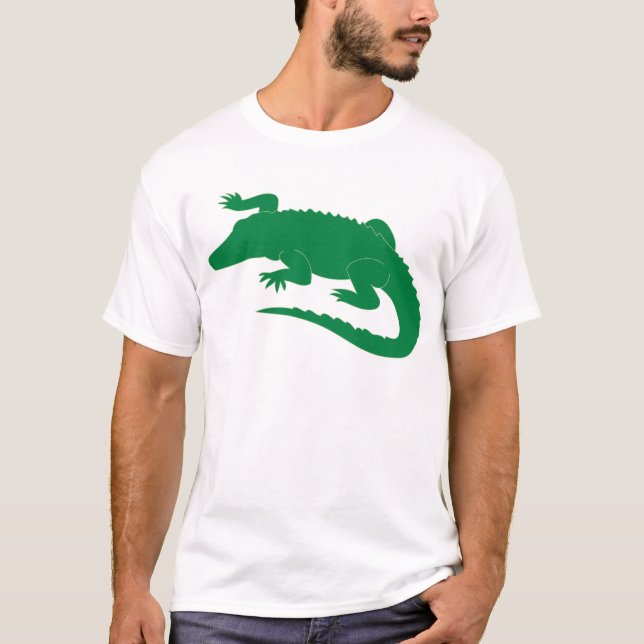 Crocodile Alligator Gator Reptile T-Shirt (Front)