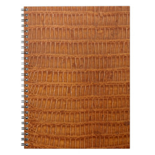 Crocodile alligator reptile leather texture close notebook