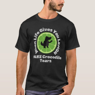 crocodile animal alligators funny reptile T-Shirt