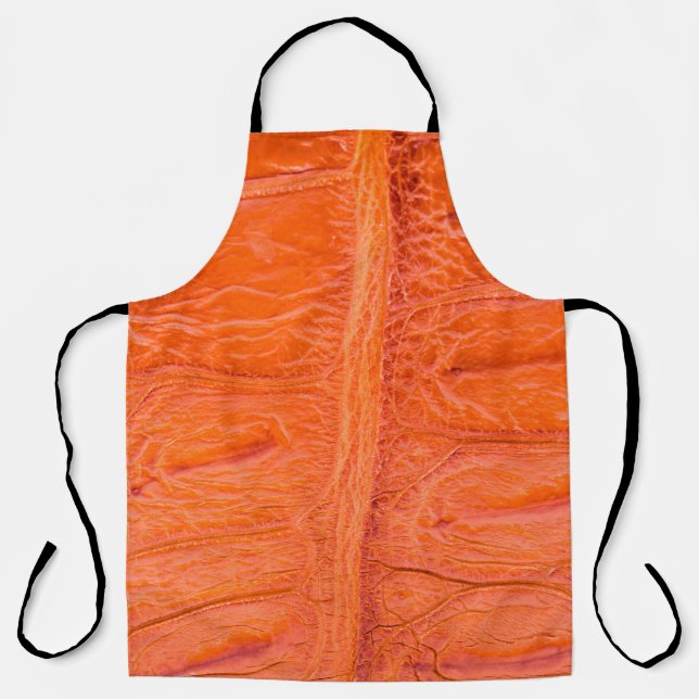 Crocodile belly skin texture background. This imag Apron (Front)