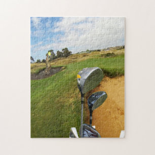 Crocodile Catching A Golf Ball, Jigsaw Puzzle