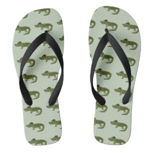 Crocodile Cool Flip Flops