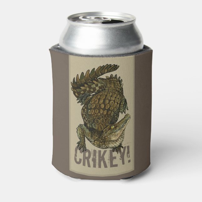 Crocodile Crikey! Can Cooler (Can Back)