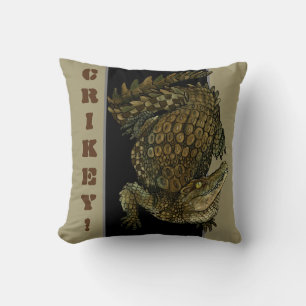 Crocodile Crikey! Cushion