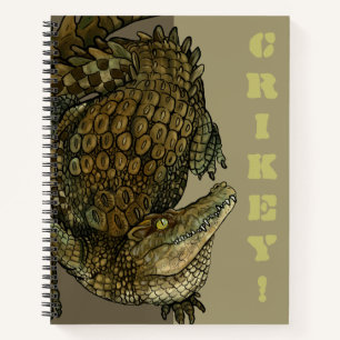 Crocodile Crikey! Notebook