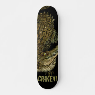 Crocodile Crikey!  Skateboard