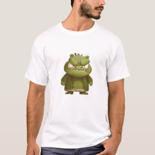 Crocodile Cute Adorable Humourous Illustration T-Shirt