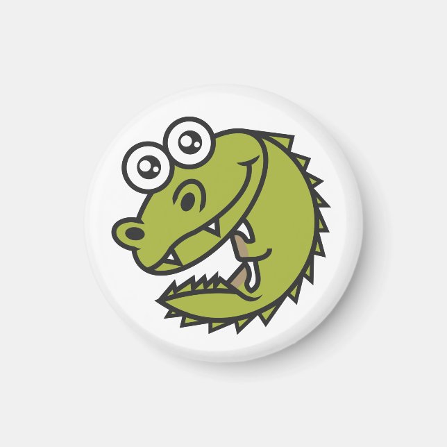 Crocodile Cute Baby Croc Magnet (Front)