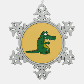 Crocodile design custom ornaments