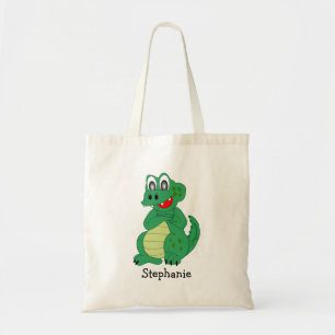 Crocodile Design Tote Bag