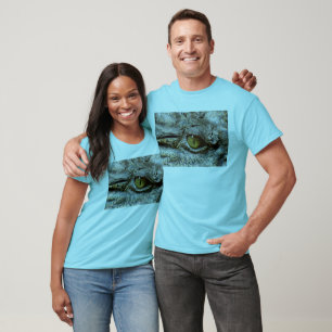 crocodile eye face animal custom personalise diy T-Shirt
