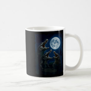 Crocodile Howling At The Moon Wildlife Crocodiles Coffee Mug