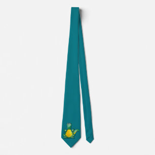 Crocodile hug tie