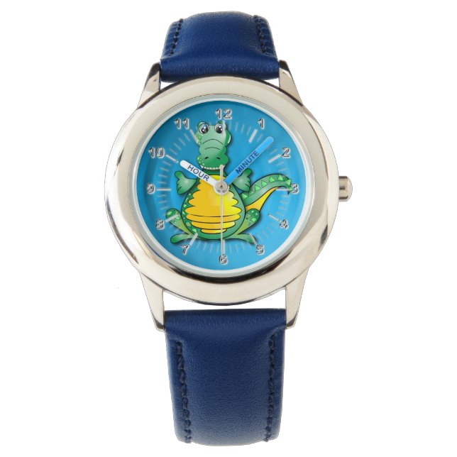 Crocodile hug watch (Front)