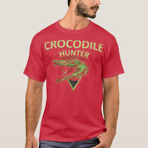 Crocodile Hunter Reptile Huntsman  T-Shirt