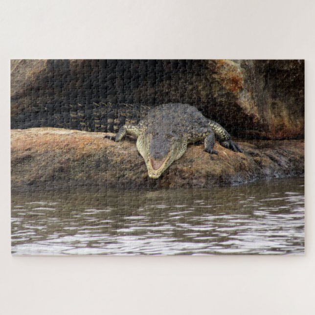 crocodile jigsaw puzzle (Horizontal)