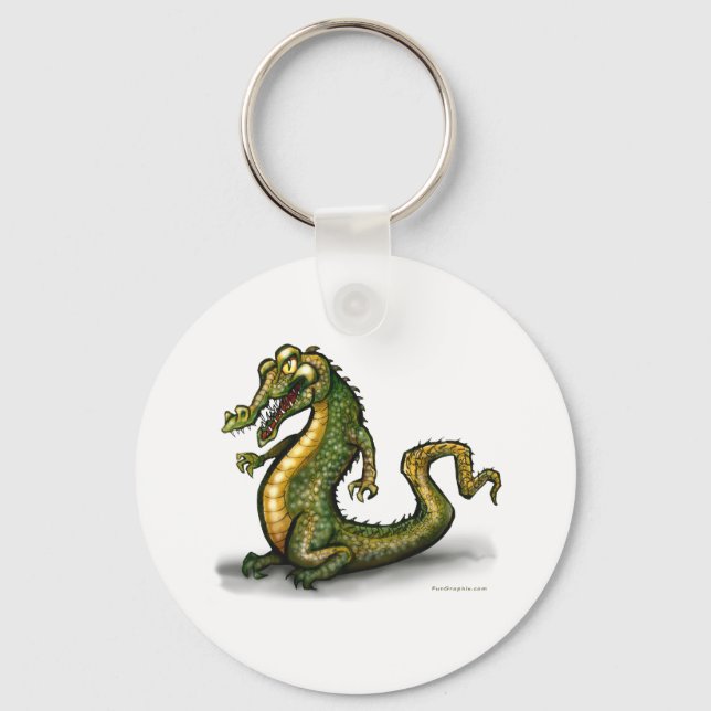 Crocodile Key Ring (Front)