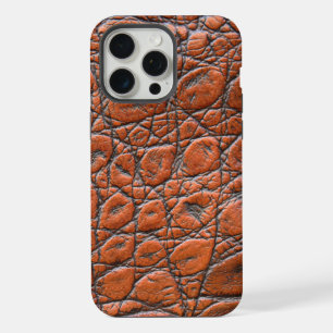 crocodile leather fake look iPhone 15 pro max case