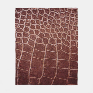 Crocodile leather patternabstract,alligator,animal fleece blanket