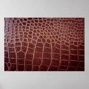 Crocodile leather patternabstract,alligator,animal poster