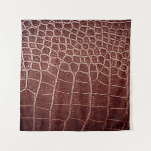 Crocodile leather patternabstract,alligator,animal tapestry