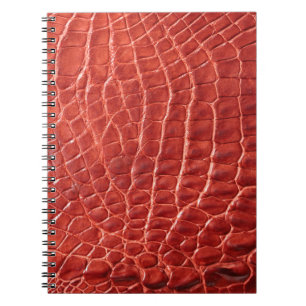 Crocodile leather texture notebook