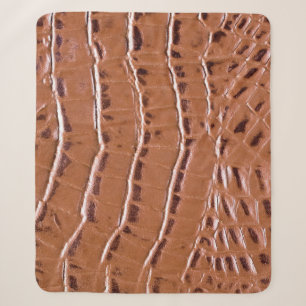 Crocodile leather textured backgroundabstract, ani sherpa blanket