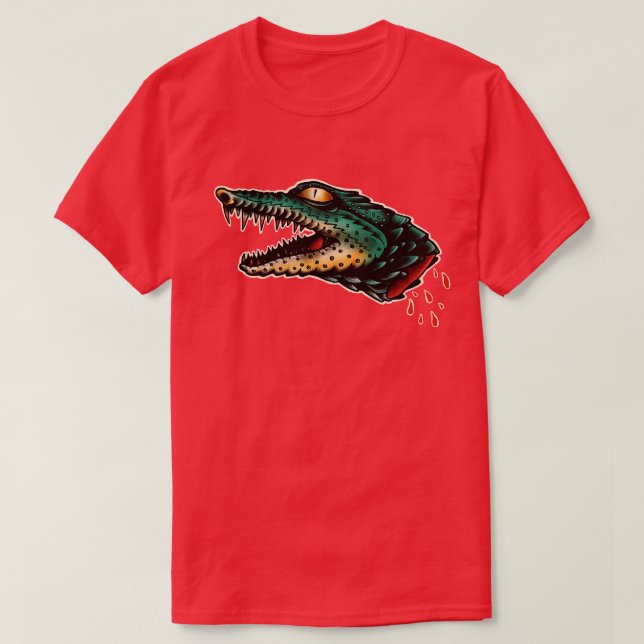 Crocodile Legend T-Shirt (Design Front)
