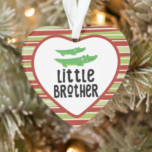 Crocodile little brother Christmas Ornament