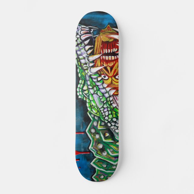 Crocodile Lollipop Skateboard (Front)