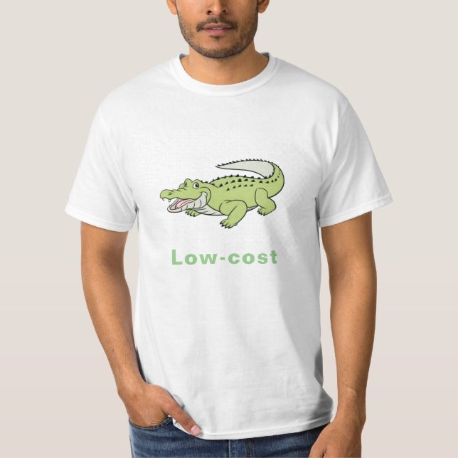 Crocodile low-cost Tshirt  (Front)