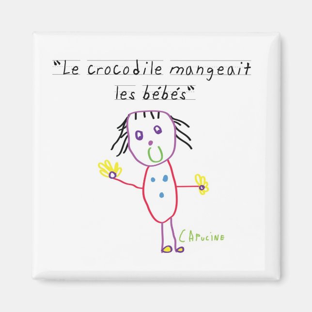 Crocodile Magnet (Front)