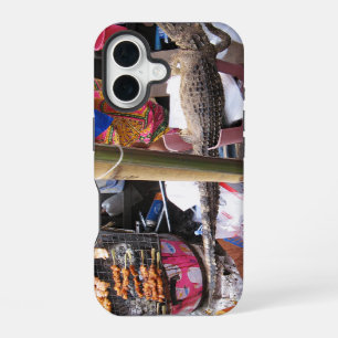 Crocodile Meat BBQ ... Thailand Street Food iPhone 16 Case
